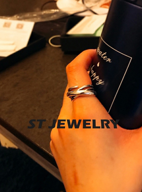 馨子同款纯银简约风大拇指戒指