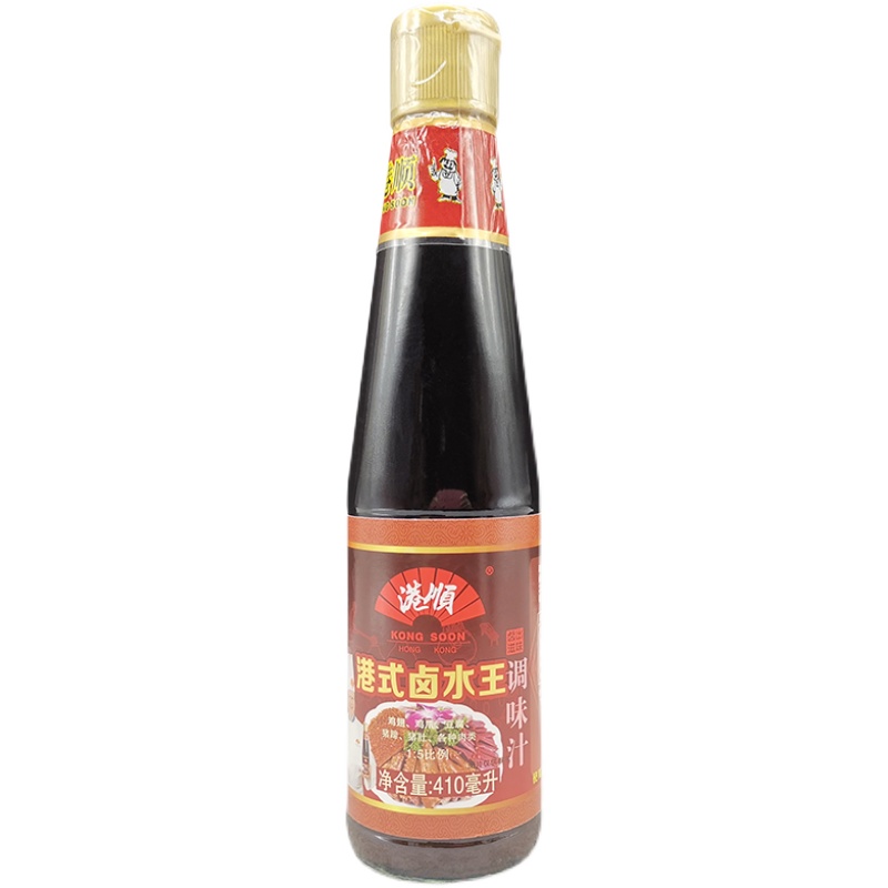 港顺港式卤水王410ml*2瓶调味汁调料卤味鸡鸭翅牛肉调料卤料包邮-图3