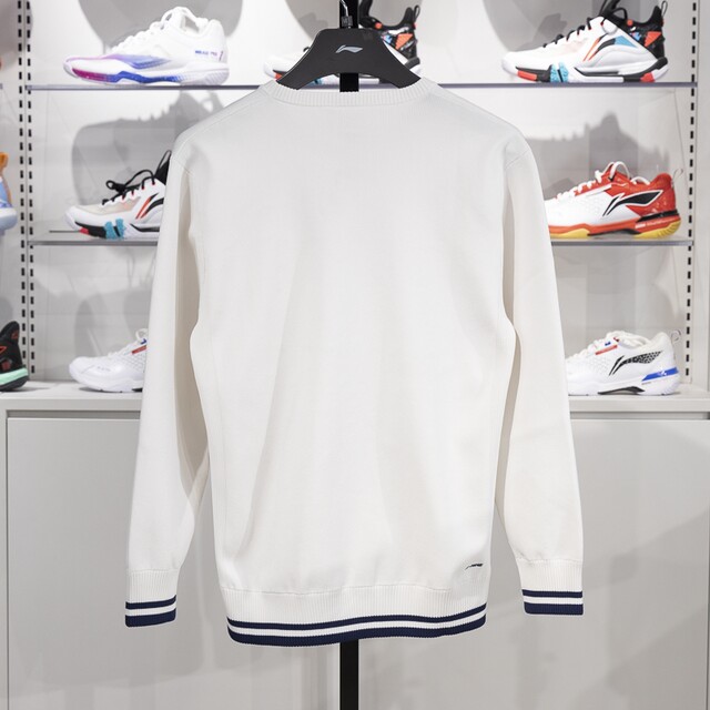 Li Ning pullover hooded sweater knitted ເພື່ອຮັກສາຄວາມອົບອຸ່ນ