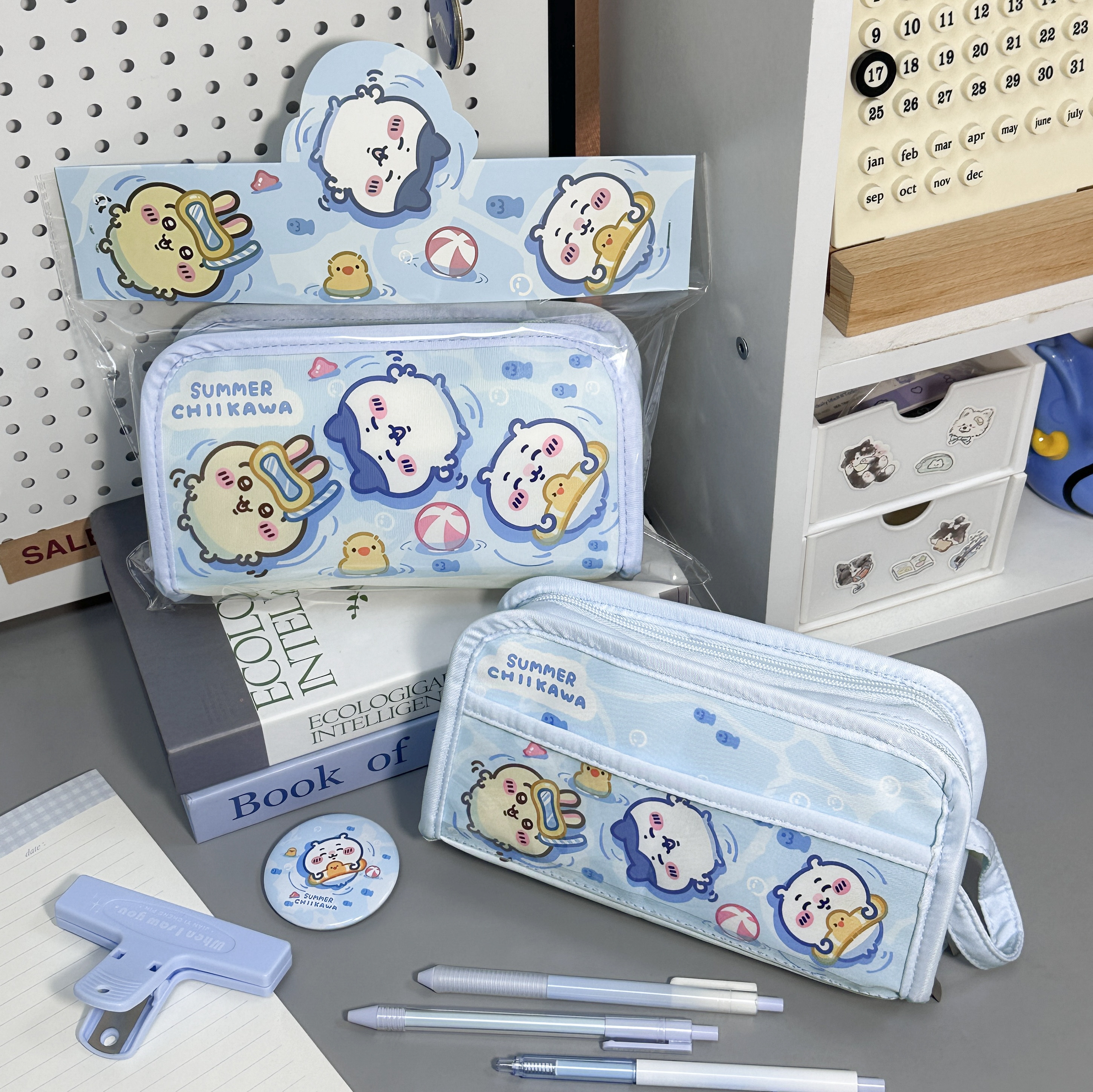 可爱小八乌萨奇2025新款笔袋大容量文具铅笔盒女高颜值初高中学生,淘宝优惠券,粉丝福利购,淘宝优惠卷