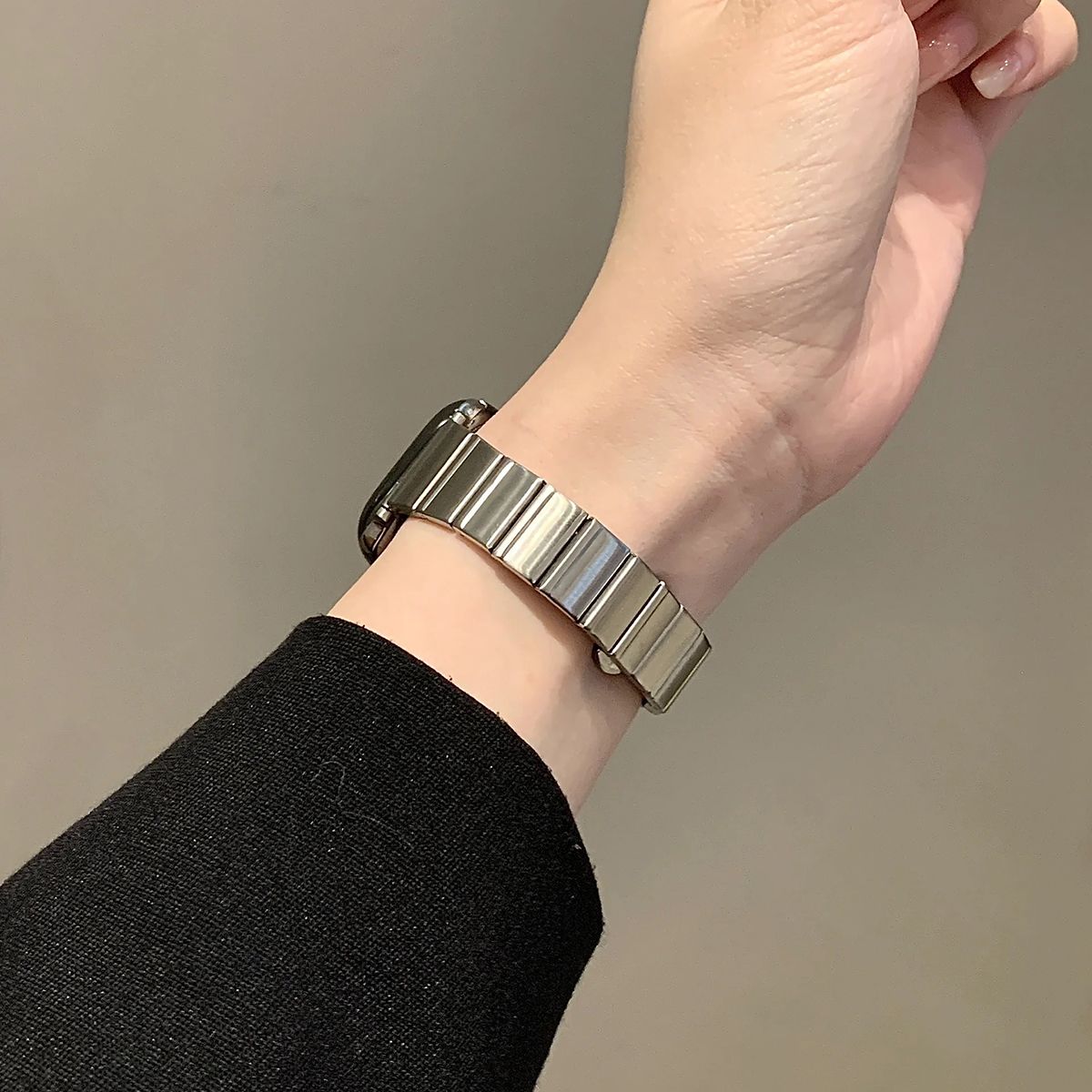 高级不锈钢GT6新款华为GT54手表表带GT3pro金属男女fit适用watch5 - 图3