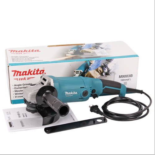 牧田125/150/180工业级角磨机M9003B抛光机大型磨机切割机正品 - 图1
