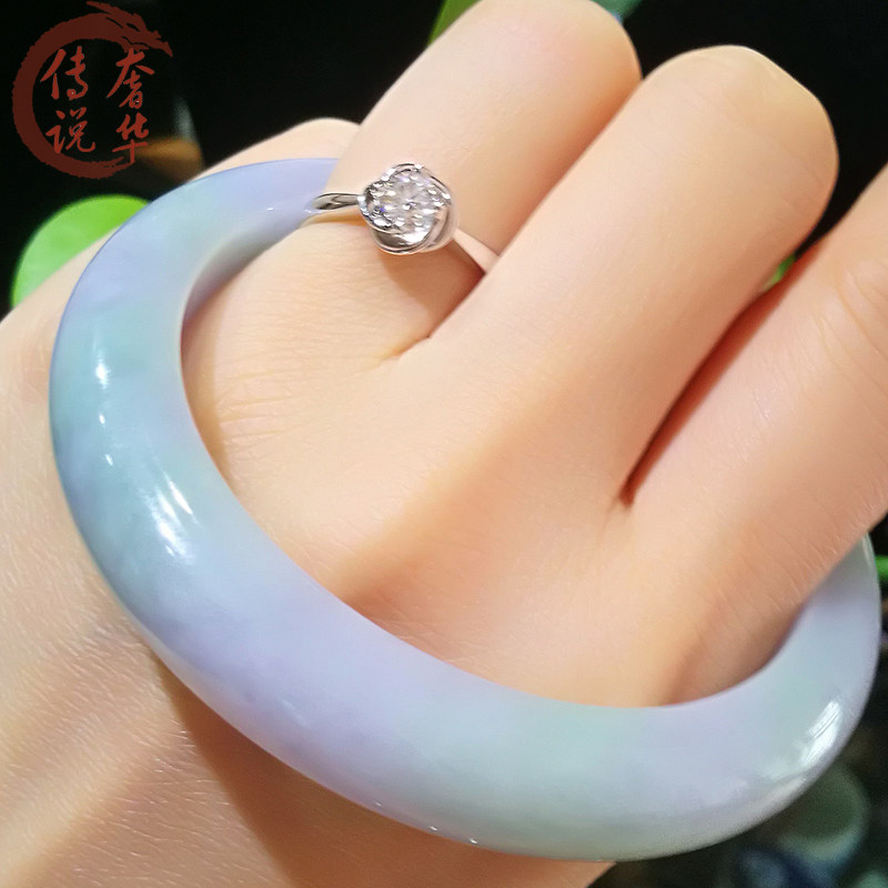 luxury legend奢华传说冰种平安镯 luxurylegend手饰