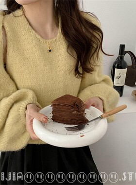 贝壳太钢女小众项链秋冬新品