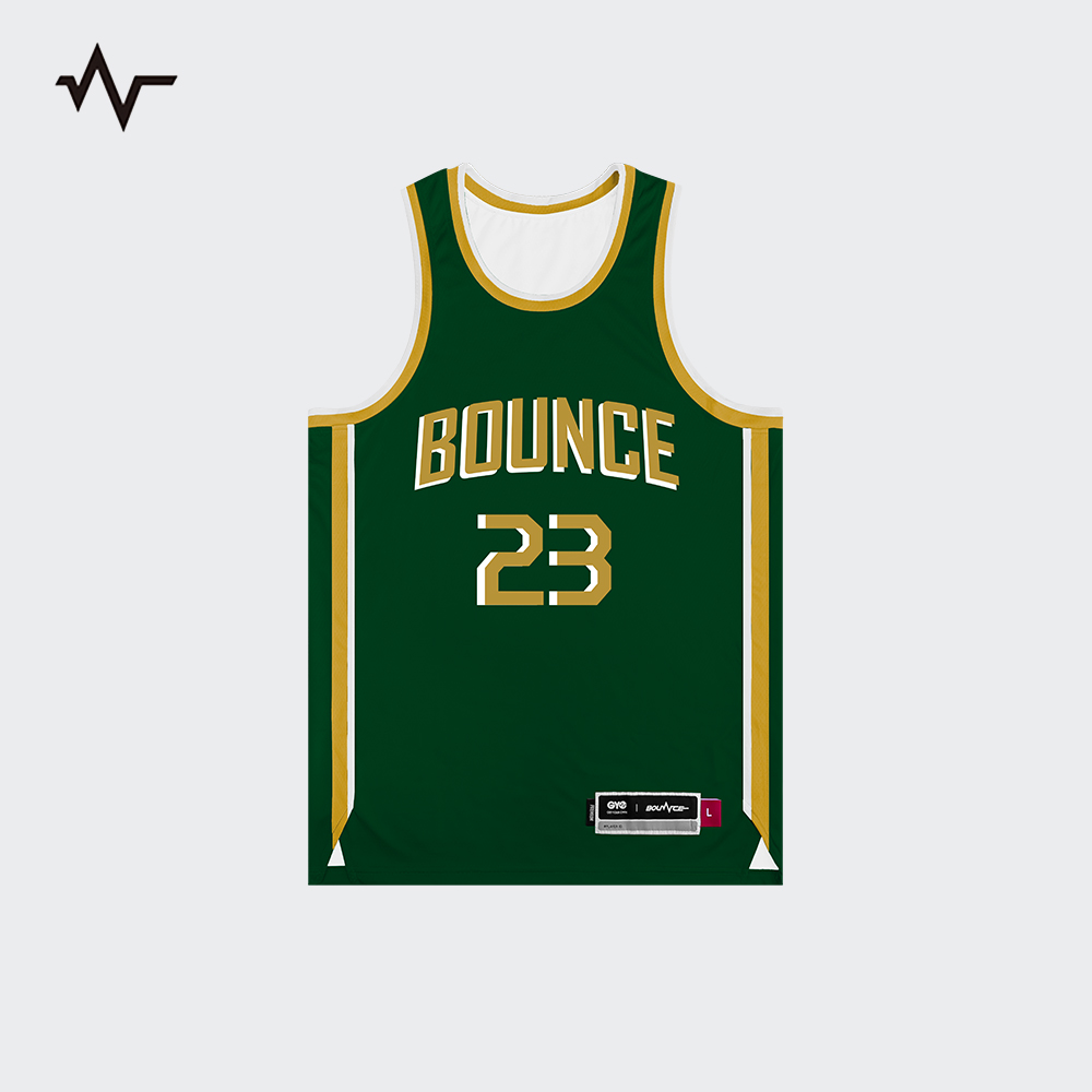 BOUNCE GYO定制2024传奇球衣套装篮球比赛背心短裤可印队名名字男-图0