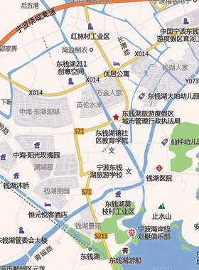 2026新款宁波市区地图贴图办公室挂图高清防水墙壁贴超大装饰画定