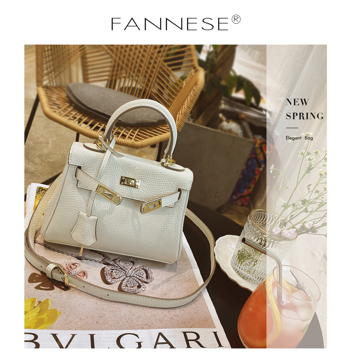 2020新款潮迷你凯莉单肩小ck小包包 梵妮诗女士包袋