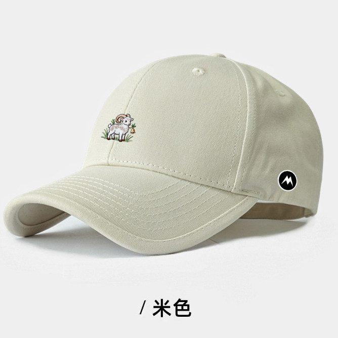 Mrakeai Kyyds MK新款羊年限定男女通用时尚百搭休闲鸭舌帽显脸小,淘宝优惠券,粉丝福利购,淘宝优惠卷