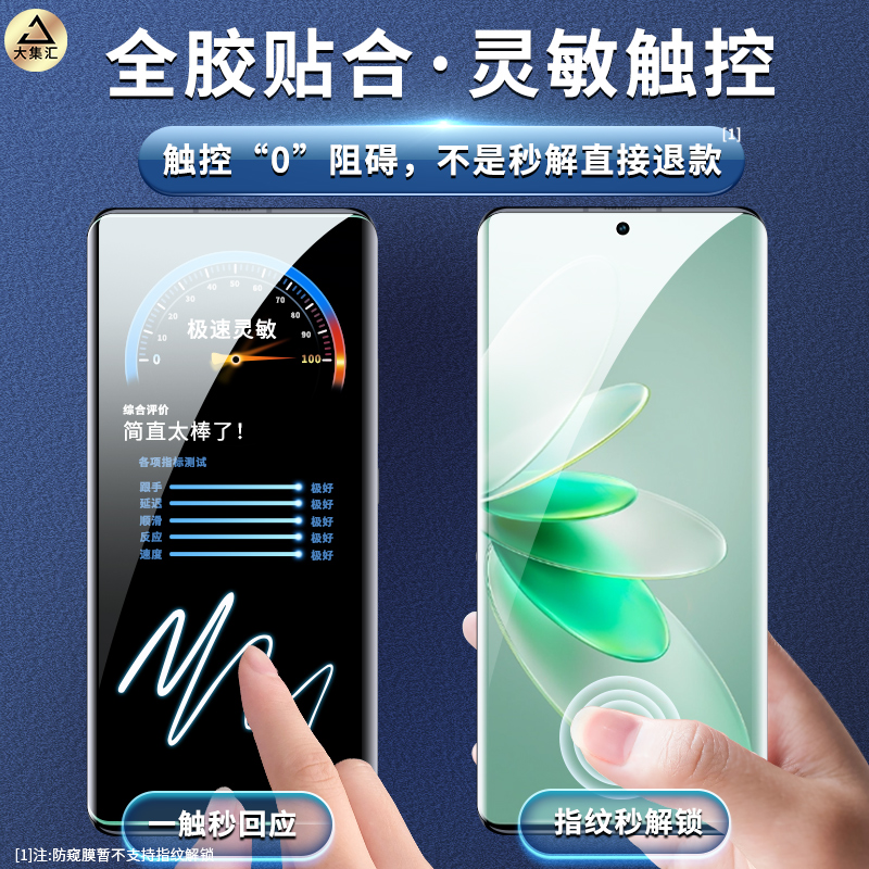 适用vivos16pro手机膜s16钢化水凝膜s16e全屏防窥s16por全包边vivo一体蝴蝶vovos保护vivis全胶曲屏防爆高清 - 图2