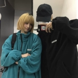 Трендовая брендовая демисезонная утепленная бархатная ретро куртка с молнией подходит для мужчин и женщин, в корейском стиле