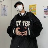 Tide, бейсбольная форма, ретро стеганая утепленная куртка, пуховик подходит для мужчин и женщин, в американском стиле