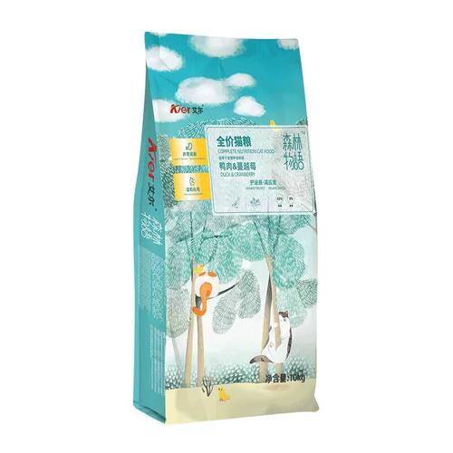 艾尔森林物语猫粮1.5kg鸭肉蔓越莓猫粮成猫幼猫英短蓝猫全价猫粮 - 图0