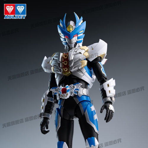 奥迪双钻铠甲勇士铠拼飞影双形态拼装手办模型疾电飞影可动人偶 - 图2
