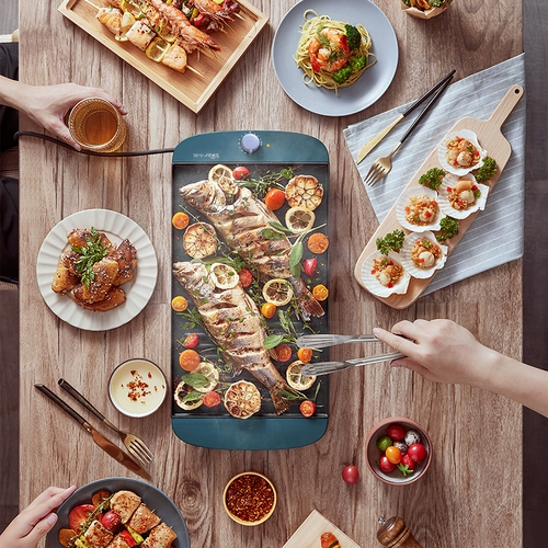 Медведь Электрическая пекарня мебель для барбекю Электрическая дым -комната -Домашняя плата на барбекю Шаббекю запеченные электроэнергетические счета за перемещение электроэнергии