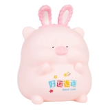 Розовая детская копилка, милый контейнер для хранения для мальчиков и девочек, копилка для денег, коллекция 2022, свинья, защита при падении