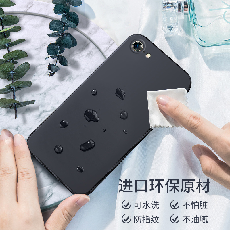 realme Q3Pro手机壳真我q3pro狂欢版保护套RMX2205软壳全包防摔纯色磨砂硬壳ins直边潮牌外壳钢化膜 - 图3