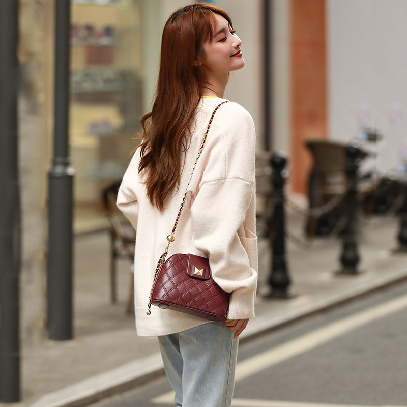 zya贝壳2020新款潮单肩百搭小包包 zya女士包袋