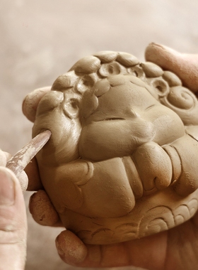 创意手工北京兔爷摆件中国风新婚婚房装饰品桌面摆设喜庆结婚礼物