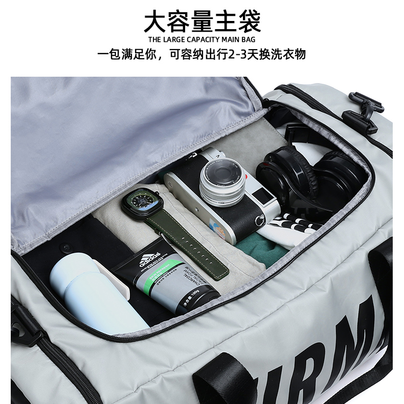 多功能旅行包背包男手提包大容量旅游行李包登山包潮流双肩包男包-图2