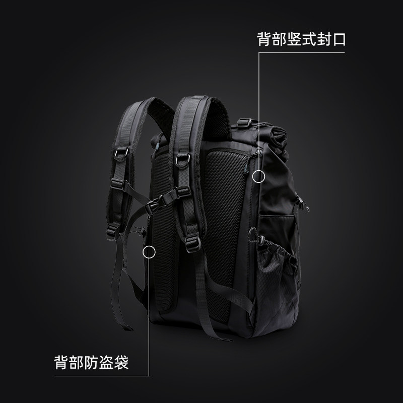 男士潮流战术旅行大容量运动男包 kce双肩背包