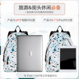 Forever cultivate Школьный рюкзак, универсальная сумка через плечо, для средней школы, в корейском стиле