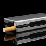 Мужской металлический портативный креативный тонкий портсигар, алюминиевый сплав, 16 шт, 20 шт, делается под заказ, подарок на день рождения