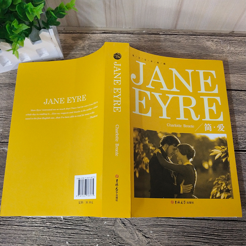 简爱Jane Eyre正版书纯英文版原版无删减全英语小说经典世界名著外国文学原文原著畅销小说读物初中生高中生大学生课外阅读书籍yw - 图3