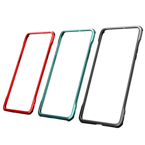 派尼卡适用一加8pro手机壳金属边框一加8壳边框保护壳一加八中框高档外框超薄散热夜光气囊防摔一加8全包边框 - 图3