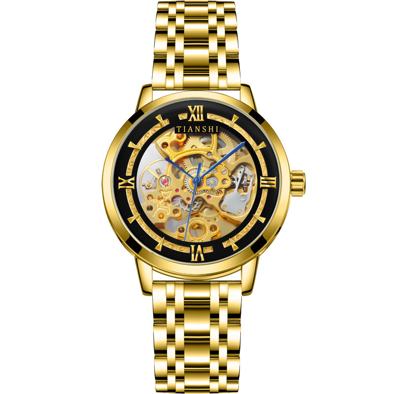 天诗星空潮虫洞概念全自动机械表 天诗国产腕表