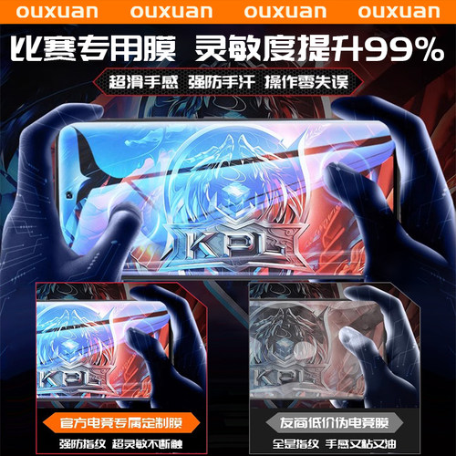 欧炫适用iqooneo9钢化膜iQOO15/13手机膜neo10/8贴膜neo7se6全屏12/11s新款z10turbo竞速版9spro水凝5pro活力 - 图3