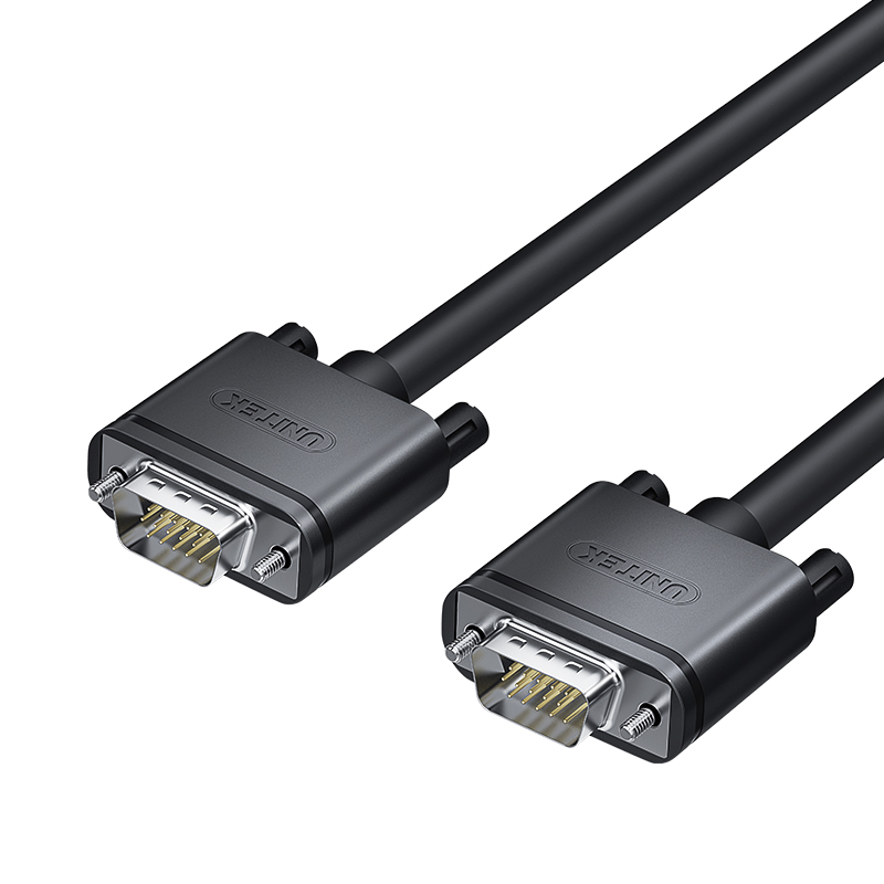 优越者VGA线台式机显示器投影仪连接线电视机信号线3+6纯铜1-30米 - 图3