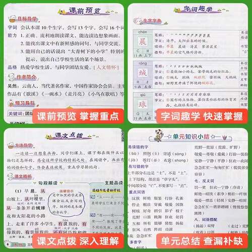 25秋上册26春下册小学点拨一二三四五六年级上下册语文人教版数学人教版北师版英语精通版课本点拨解析123456年级专同步课堂笔记 - 图1