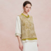 Sirli 2026 summer new style new national style two-color jacquard multi-wear versatile vest