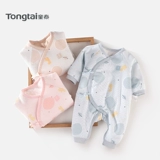 童泰 Комбинезон для новорожденных для младенца, демисезонная стеганая одежда для мальчика для девочек, удерживающее тепло боди