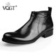 VQGT British fashion men's boots genuine leather boots