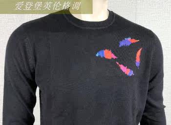 88213740 Attenborough counter ດູໃບໄມ້ລົ່ນຂອງແທ້ໃຫມ່ sweater sweater ແຂນຍາວ