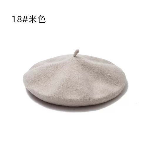 Детский демисезонный черный берет, белая цветная осенняя детская шапка для девочек, в западном стиле