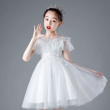 Элитный наряд маленькой принцессы, платье девочки цветочницы, в западном стиле, подарок на день рождения