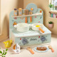 Children's simulated cooking multi-functional house toy