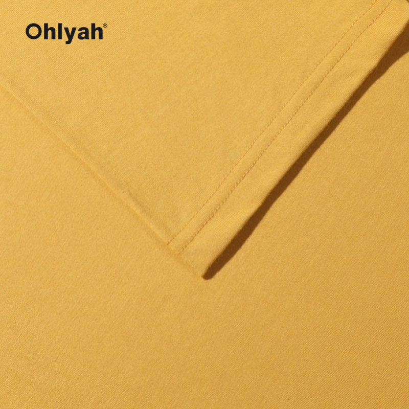 ohlyah大码情侣装夏装t恤男女纯棉 ohlyahT恤