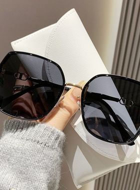 2025新款大框近视墨镜带度数显瘦太阳镜女防晒高级感防紫外线网红