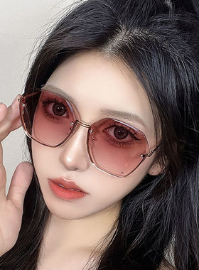 2022年新款无框墨镜高级防紫外线