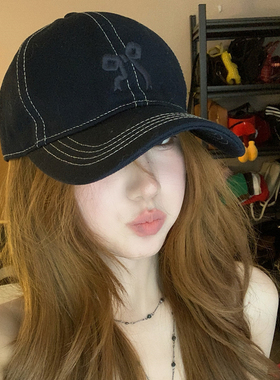 棒球帽女爆火韩版春季