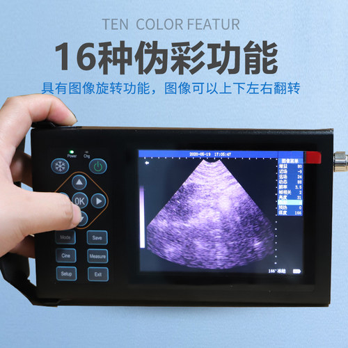 兽用B超机羊牛用b超母猪测孕仪器猪用比超机便携超声波怀孕检孕仪 - 图1
