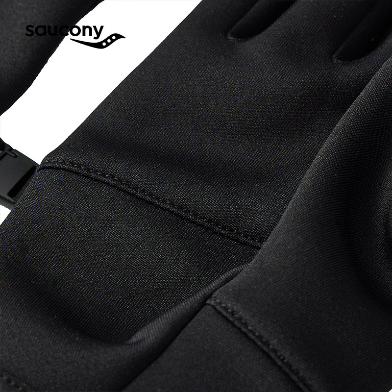 Saucony索康尼时尚户外可触屏全包连指手套男士女电动车骑行,淘宝优惠券,粉丝福利购,淘宝优惠卷