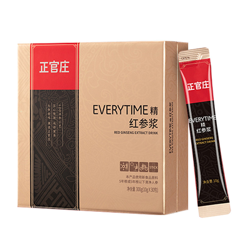 韩国正官庄everytime高丽参浓缩液 正官庄人参/园参及其制品