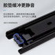 ລາງລົດໄຟສະແຕນເລດແມ່ນເປັນ rust-proof ແລະບໍ່ງ່າຍທີ່ຈະ loosen