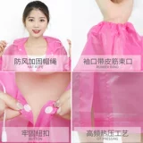 Длинный дорожный дождевик, летняя портативная водонепроницаемая куртка для скалозалания, увеличенная толщина