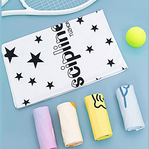 Полотенце, быстросохнущий портативный крем для рук для спортзала для бадминтона для плавания, хорошо впитывает воду