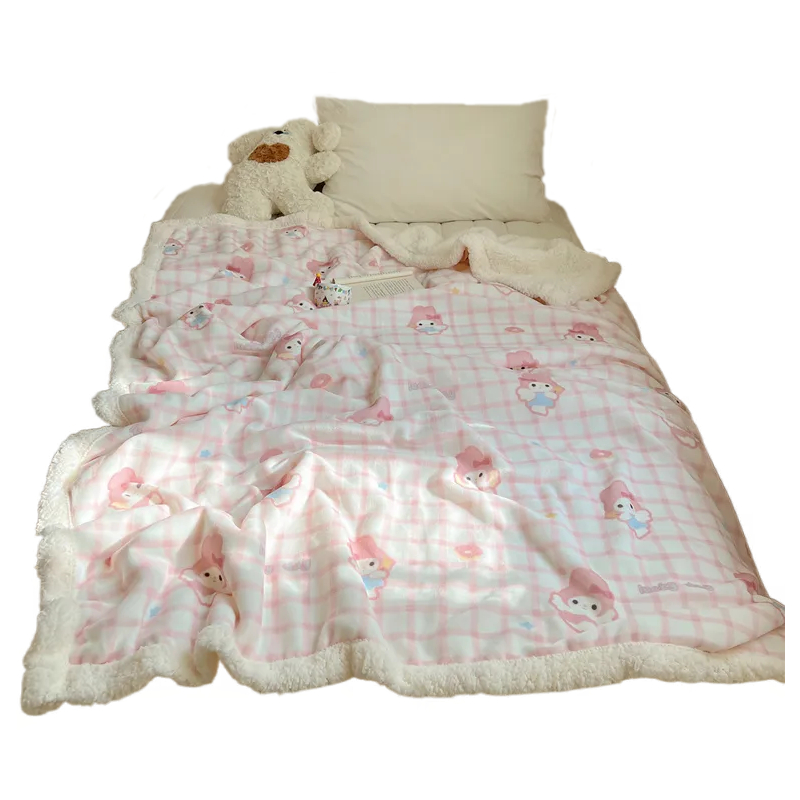 加厚保暖沙发盖毯牛奶绒毛毯冬季珊瑚羊羔绒毯子午睡办公室床上用